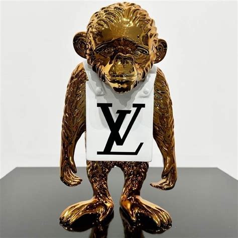 monkey in louis vuitton